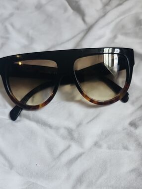 Celine Men’s Black and Tortoiseshell Gradient Sunglasses